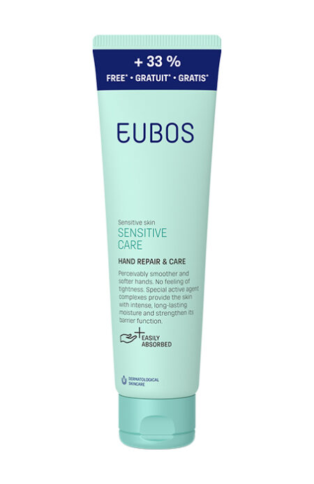 EUBOS SENSITIVE NEGA KREMA ZA ROKE + 33% gratis 100ML